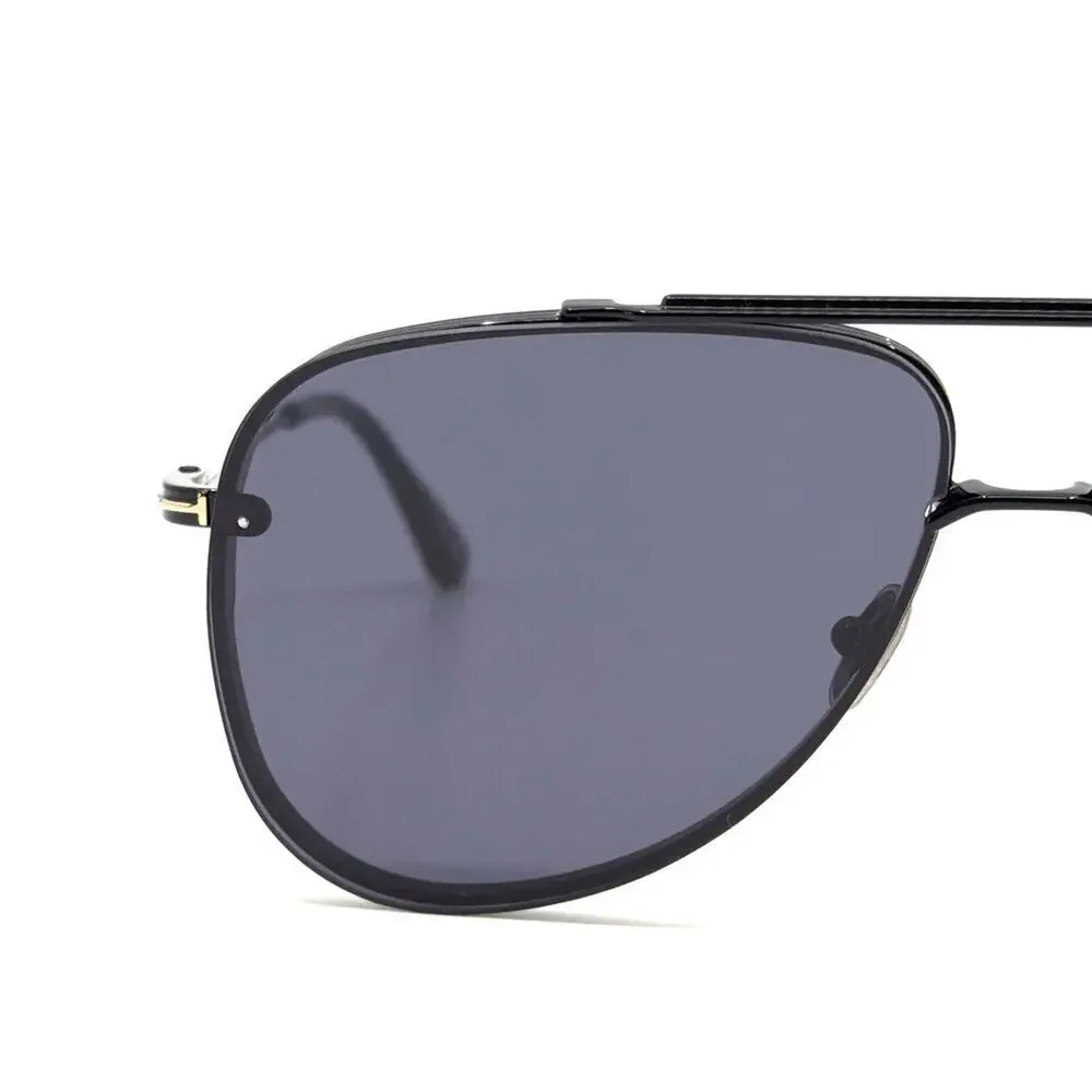 New, TOM FORD Leon Sunglasses TF1071 01A Authentic